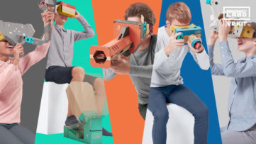 Switch『Nintendo Labo: VR Kit』は64種類のVRゲームを収録、Toy-Conガレージで自分だけのVRゲーム作成