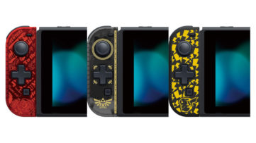 Nintendo Switch向け携帯モード専用十字コン『スーパーマリオ』『ゼルダの伝説』『ピカチュウ』デザインが国内でも発売