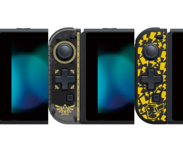 Nintendo Switch向け携帯モード専用十字コン『スーパーマリオ』『ゼルダの伝説』『ピカチュウ』デザインが国内でも発売
