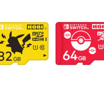 【任天堂公認】ポケモンデザインのmicroSDカード（32GB ピカチュウ/64GB モンスターボール）