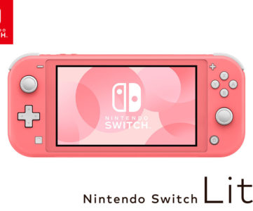 任天堂、Switch Liteに春色「コーラル」を追加 『あつ森』と同時発売