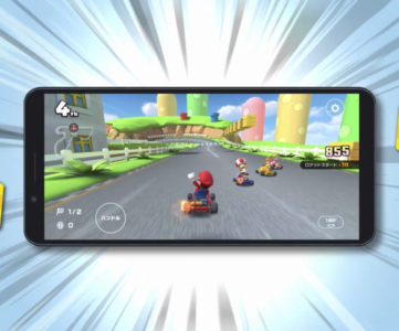 【マリオカート ツアー】レース中画面の横向き表示に対応