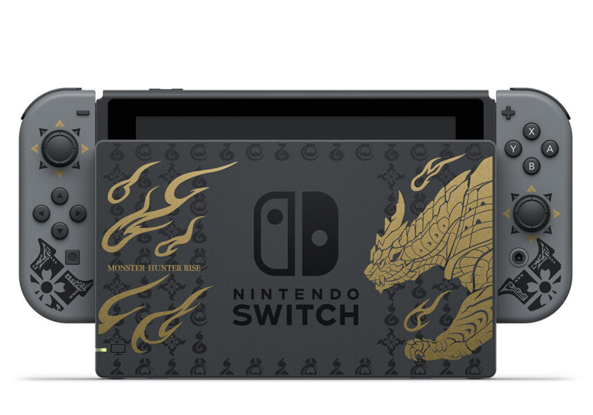 Nintendo Switchに『モンハンライズ』仕様の特別デザインセットが登場 