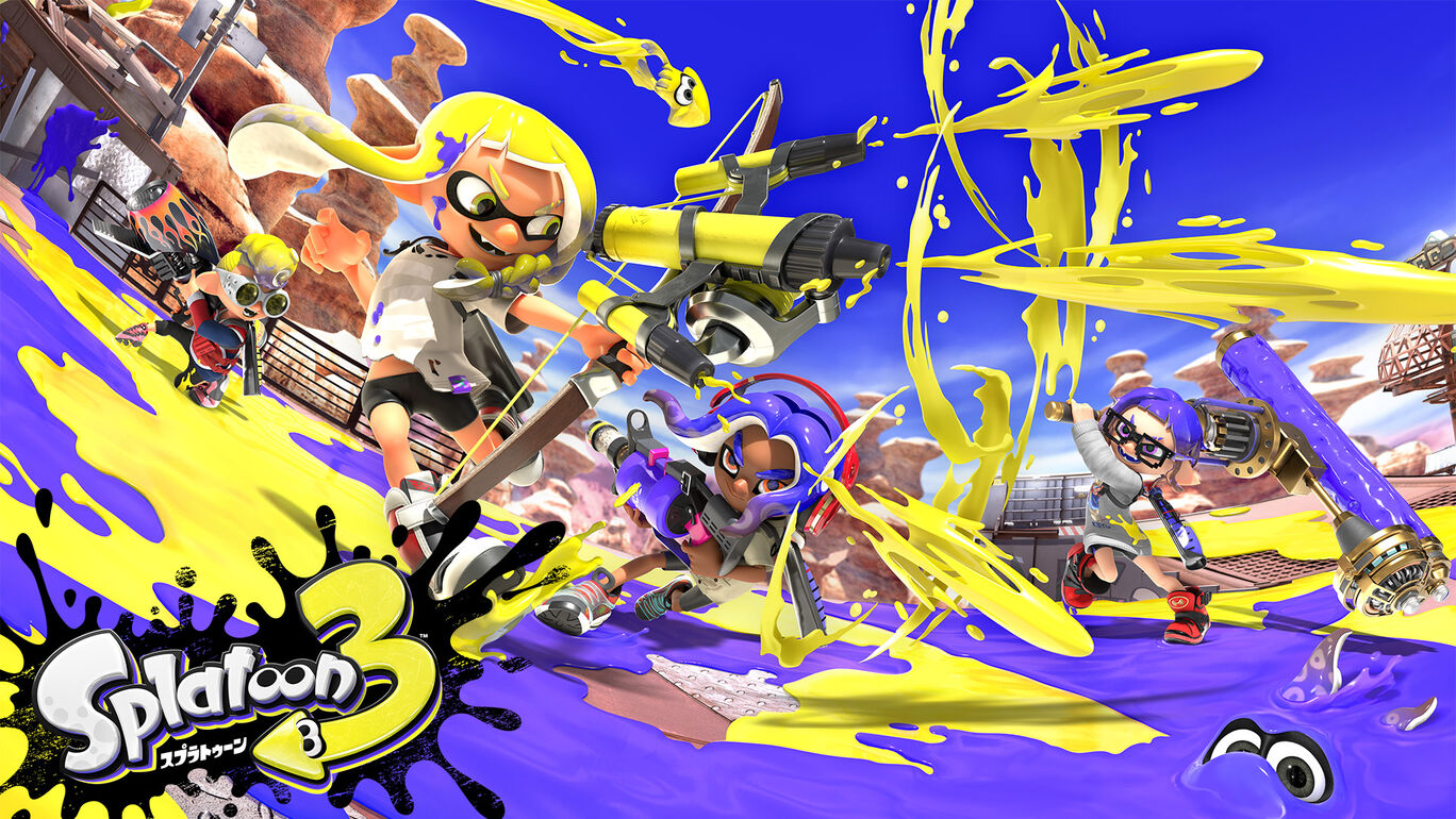 【スプラトゥーン3】発売日が決定、イカたちの新たなカラフルアクションシューターが幕を開ける