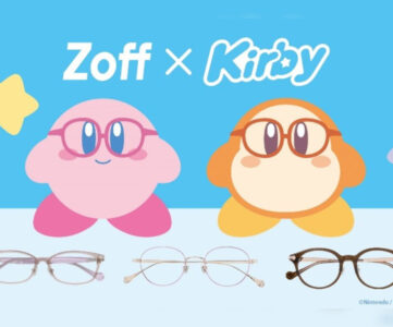 【カービィ30周年】Zoffとのコラボメガネが登場、毎日使えるフレーム6型・全16種類