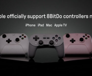 アップルが8BitDoのコントローラーを正式サポート、App Store / Apple Arcadeのゲームで使用可能に