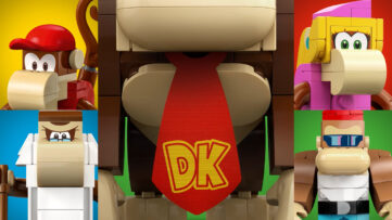 【LEGOマリオ】『ドンキーコング』からディディーやクランキーなどコングファミリーも登場
