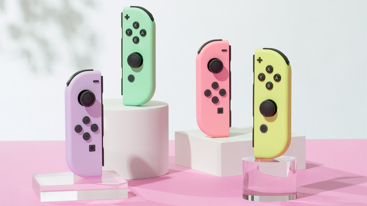 Nintendo SwitchコントローラーJoy-Conにパステルカラーの新色、『1-2-Switch』の新作も