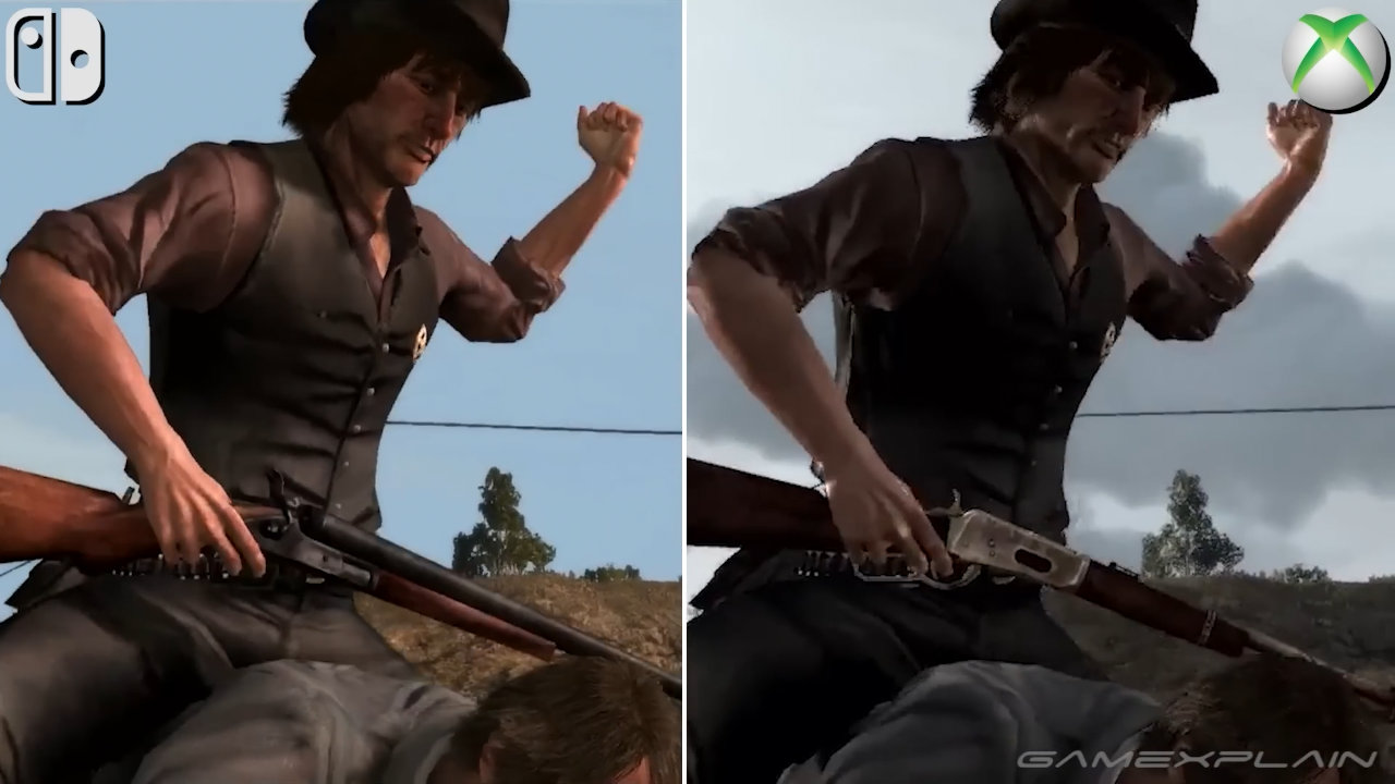 【比較】『レッド・デッド・リデンプション』スイッチ版とXbox 360版のグラフィックに違いは