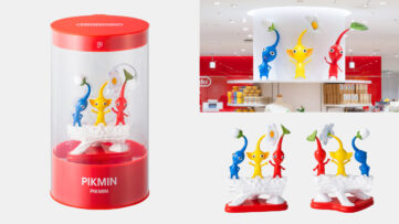 「スタチュー Nintendo」シリーズに『ピクミン』が仲間入り、店頭の巨大展示を手のひらサイズに立体化