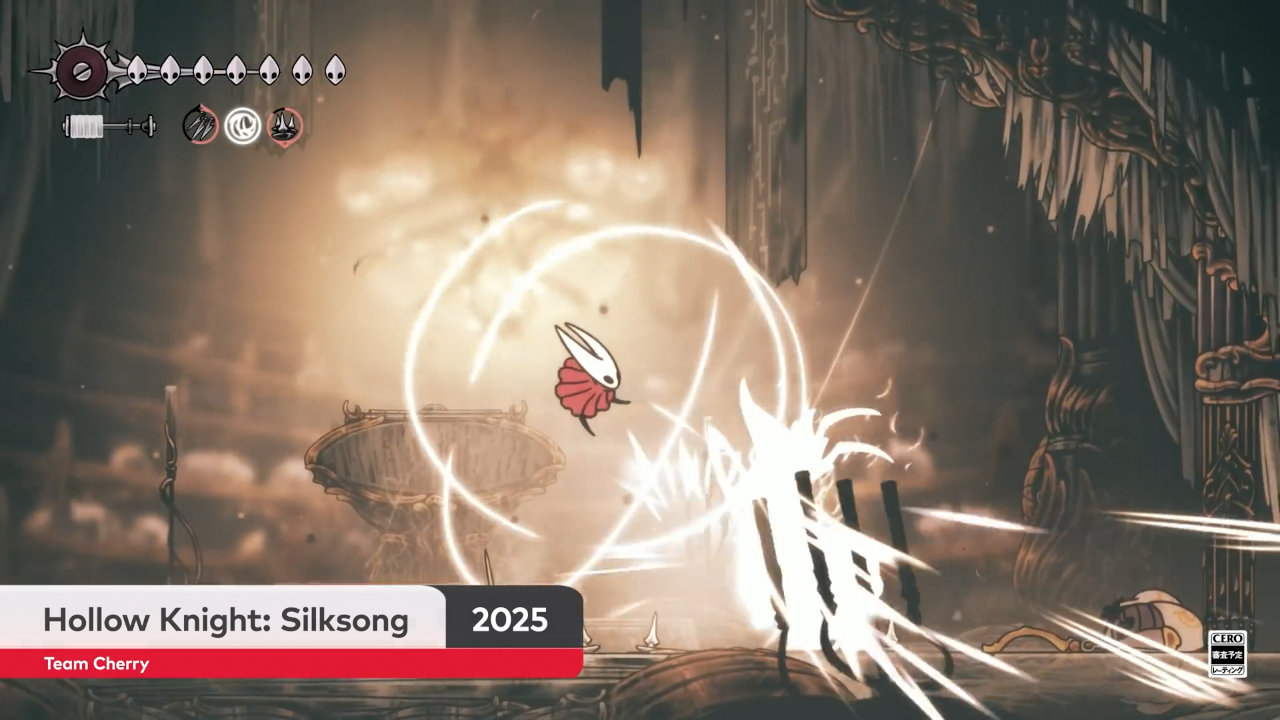 【Silksong】対応する任天堂プラットフォームはスイッチ2とスイッチ1の両方
