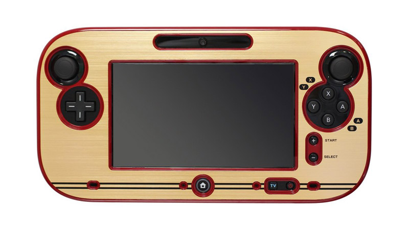 Wii U GamePadをファミコンコントローラ型デザインにする『レトロフェイスプレート』