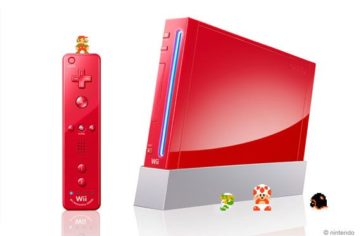 【スーパーマリオ25周年】Wii本体に特別仕様の「アカ」登場、付属のWiiリモコンも新型に