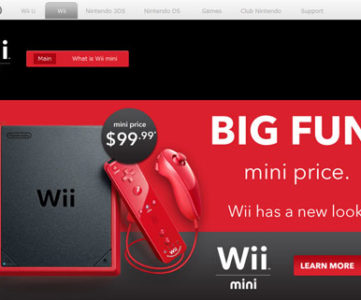 任天堂 Wii Mini を正式発表 99 99ドルで12月7日発売 Gc互換 インターネット機能は非対応